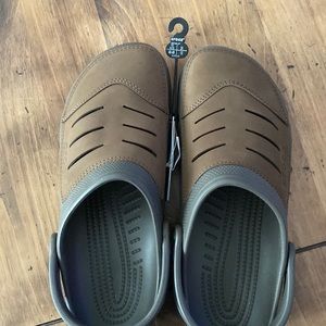 Men’s size 13 brown Crocs